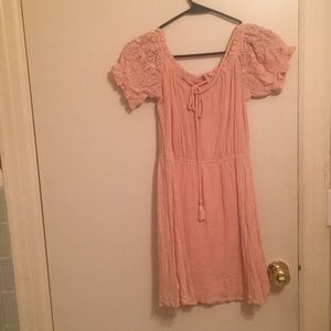 Chelsea & Violet off the shoulder dress